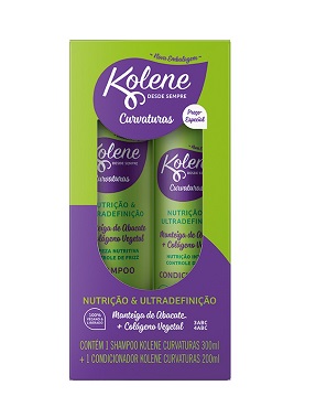 Kit Shampoo+cond Kolene 300ml+200ml
