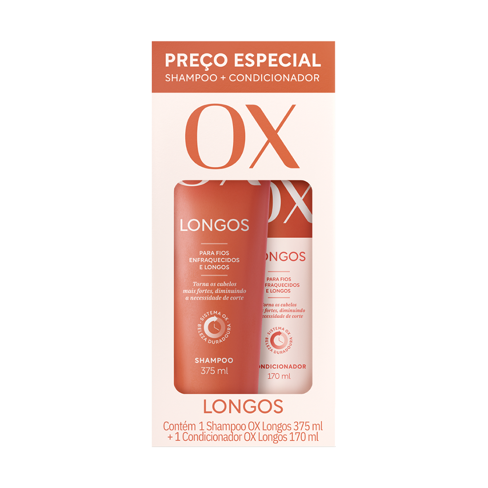 Kit Sha+cond Ox 375ml+170ml