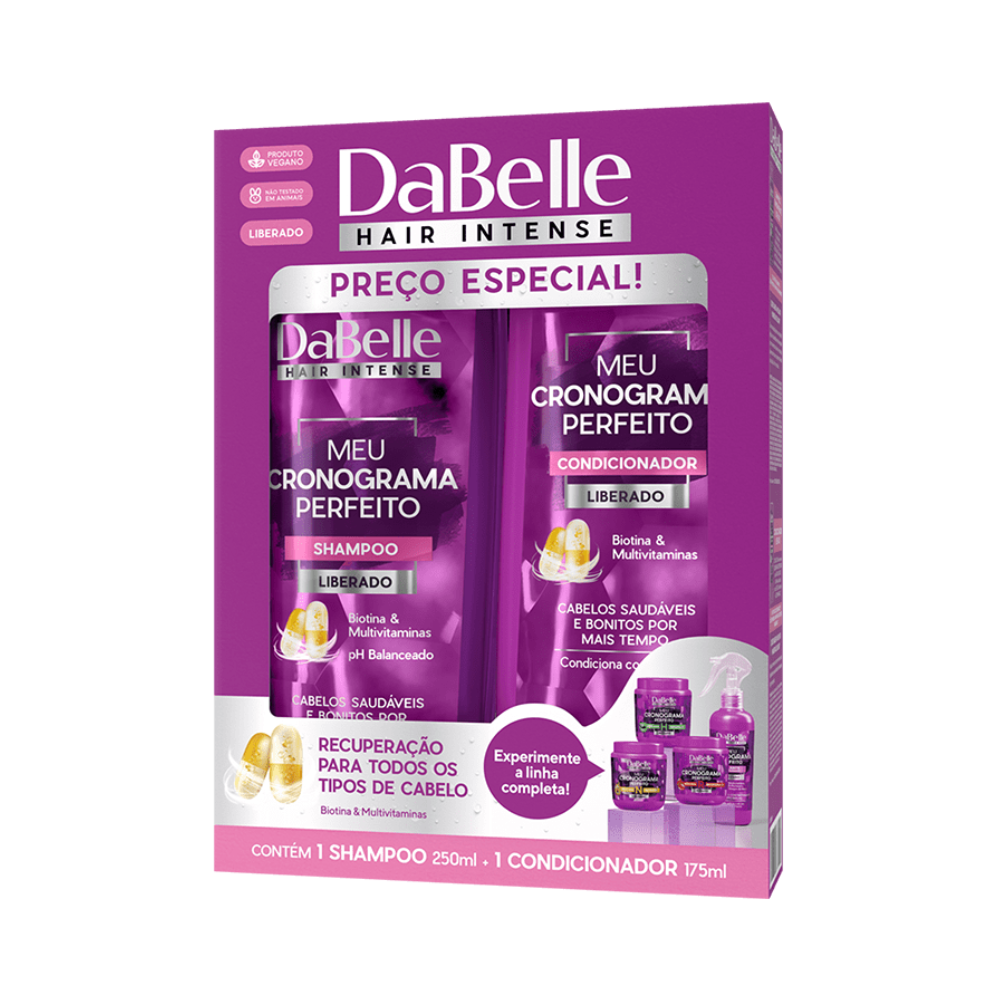 Kit Sha+cond Dabelle 250ml+175ml