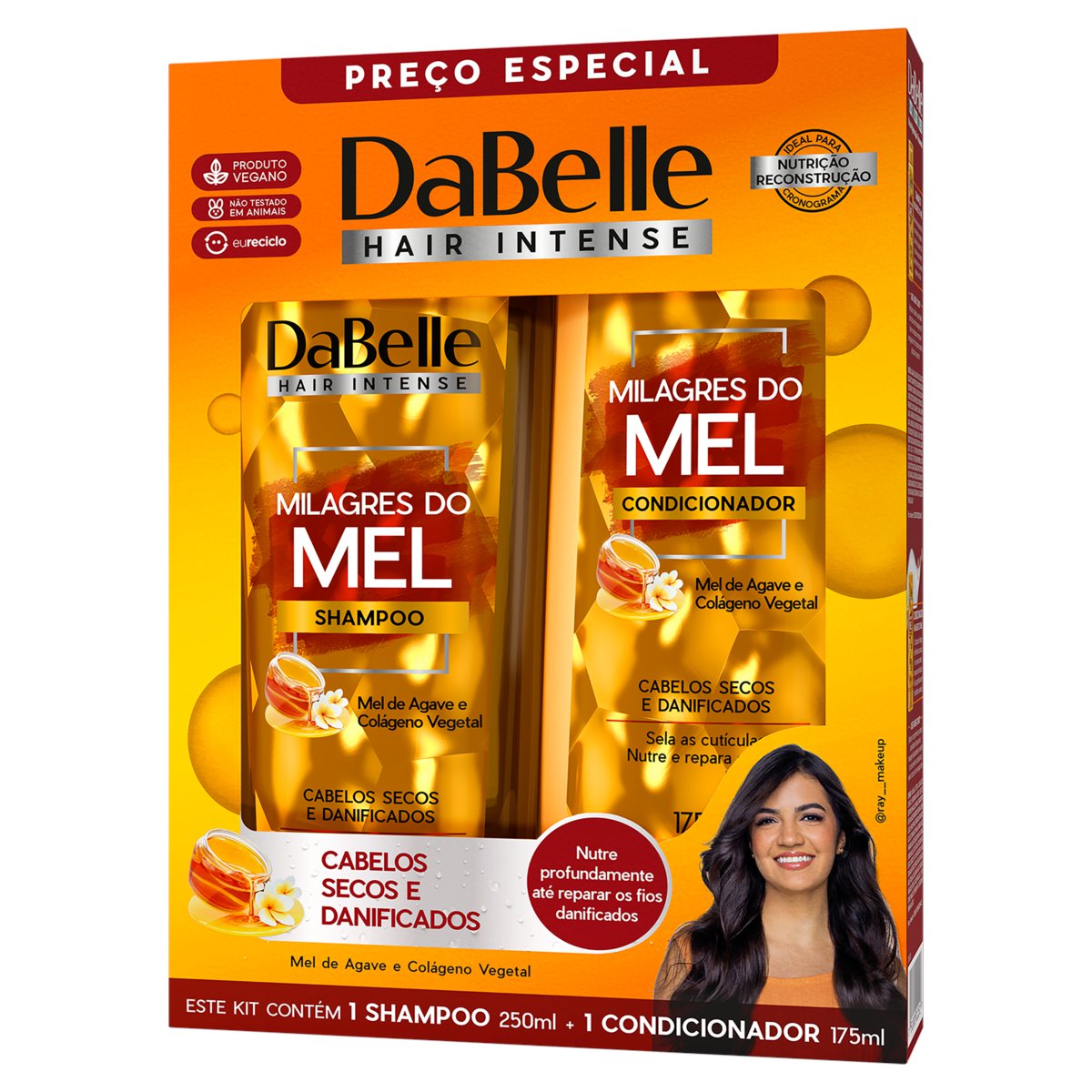 Kit Sha+cond Dabelle 250ml+175ml
