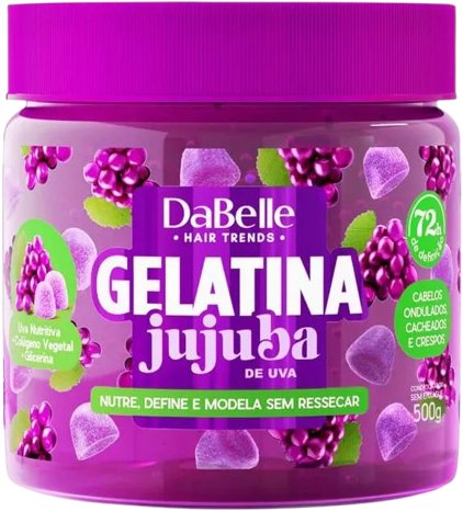 Gelatina Capilar Jujuba Dabelle 500g