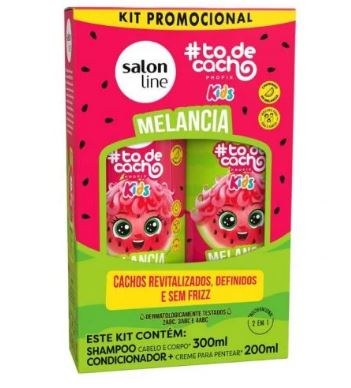 Kit Shampoo 300ml+cond 200ml Kids Salon Line