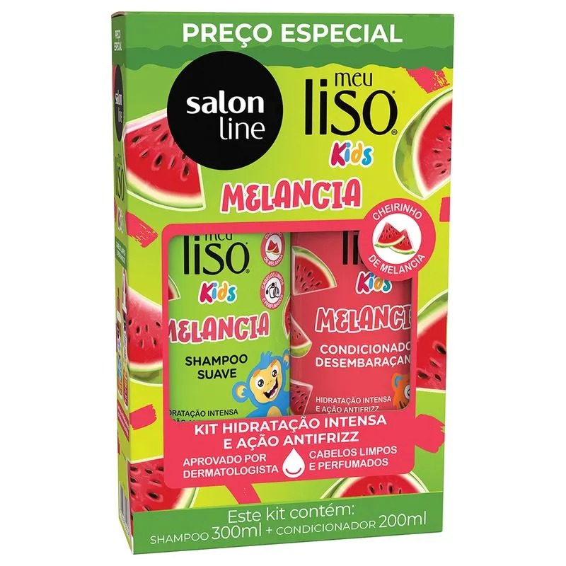 Kit Shampoo 300ml+cond 200ml Kids Salon Line