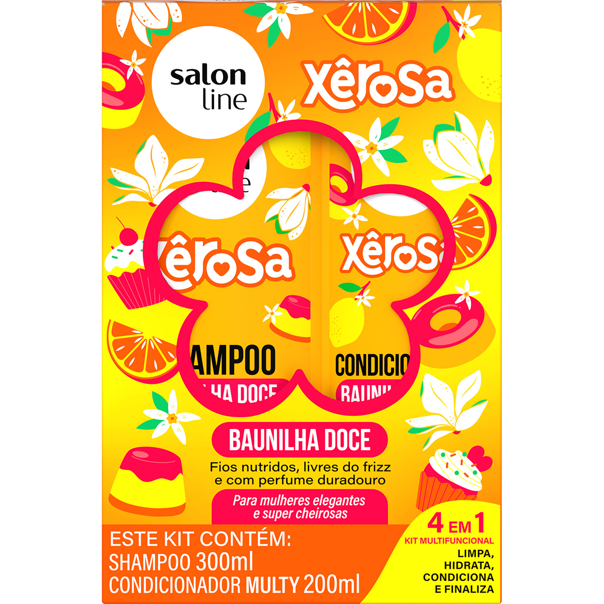 Kit Shampoo 300ml+cond Xerosa 200ml