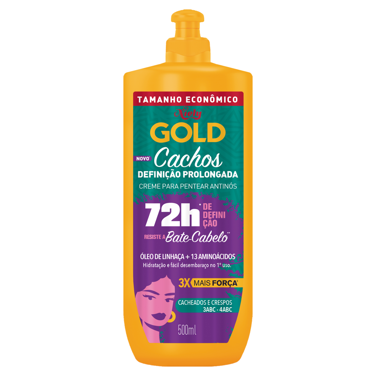 Creme Pentear Niely Gold 500ml