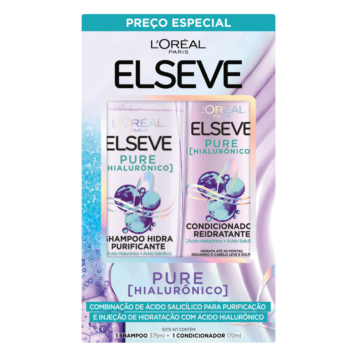 Kit Sha+cond Elseve 375ml+170ml