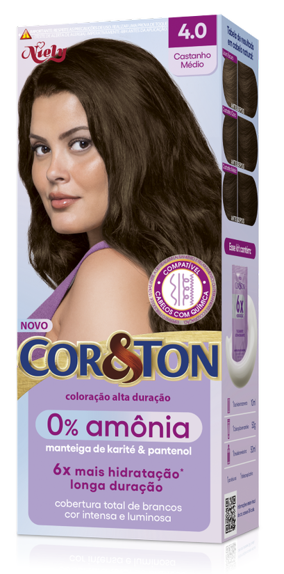 Tintura Cor&ton 0% Amonia 175g