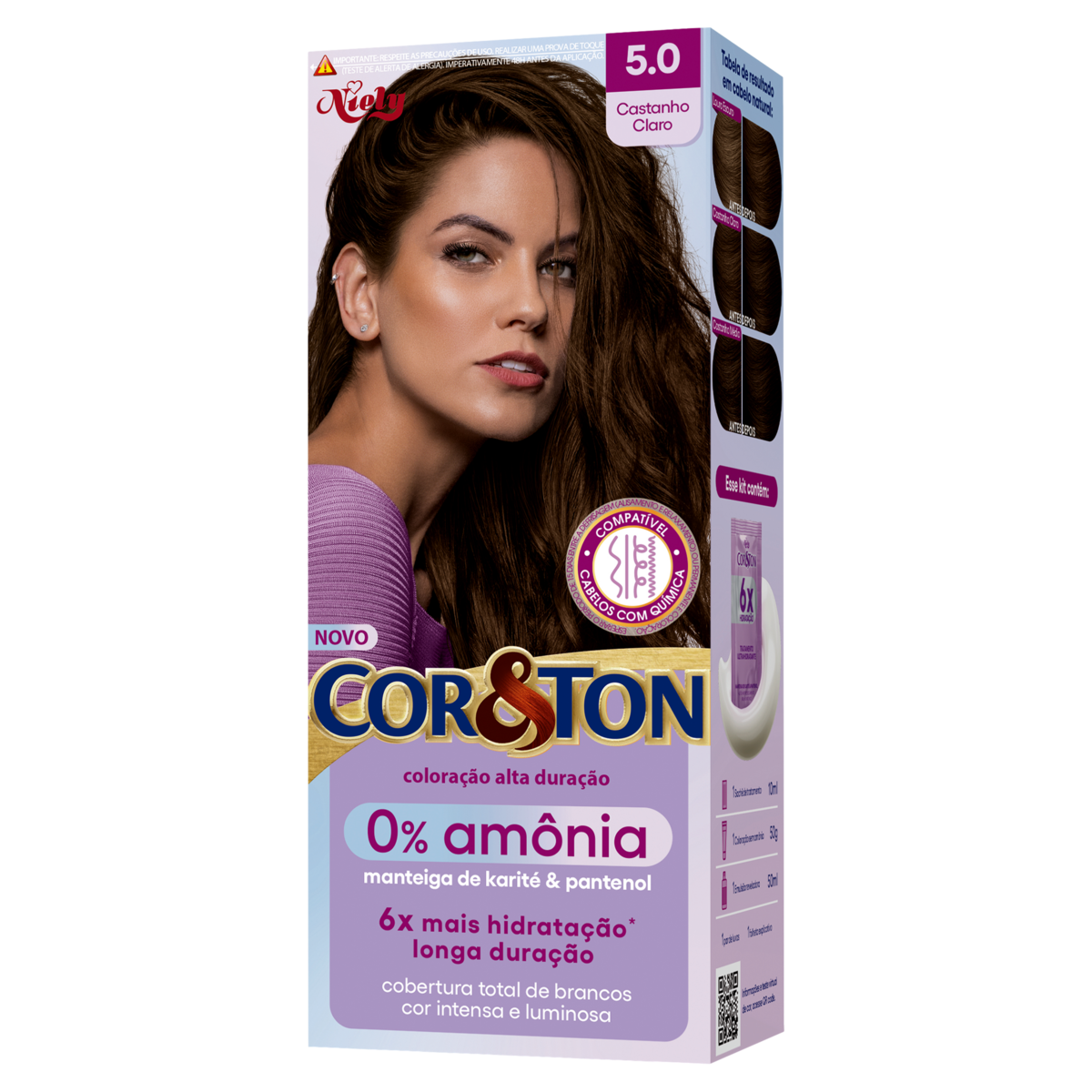 Tintura Cor&ton 0% Amonia 175g