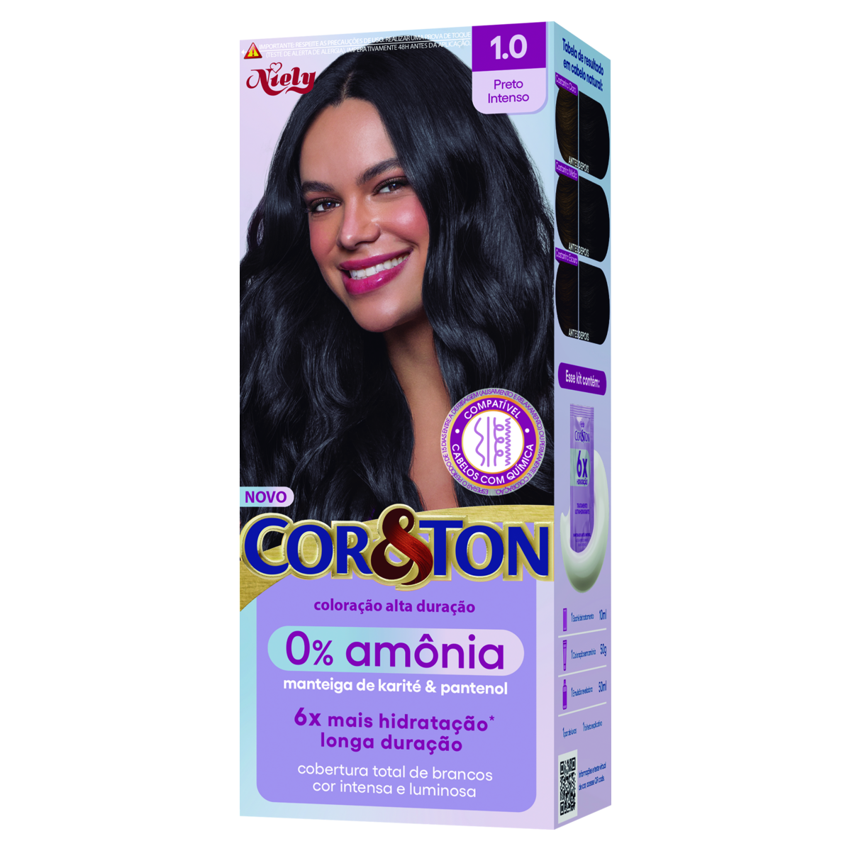 Tintura Cor&ton 0% Amonia 175g