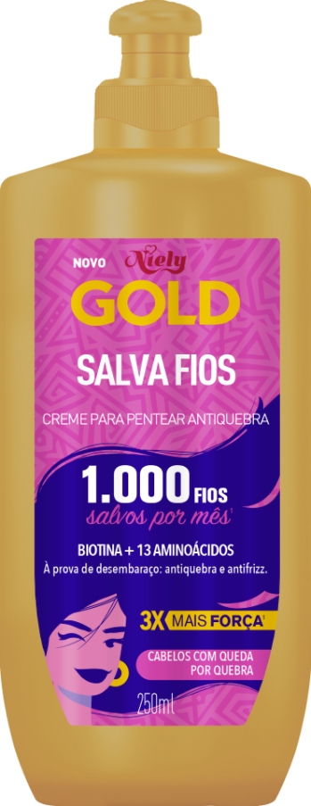 Creme Pentear Niely Gold 250ml