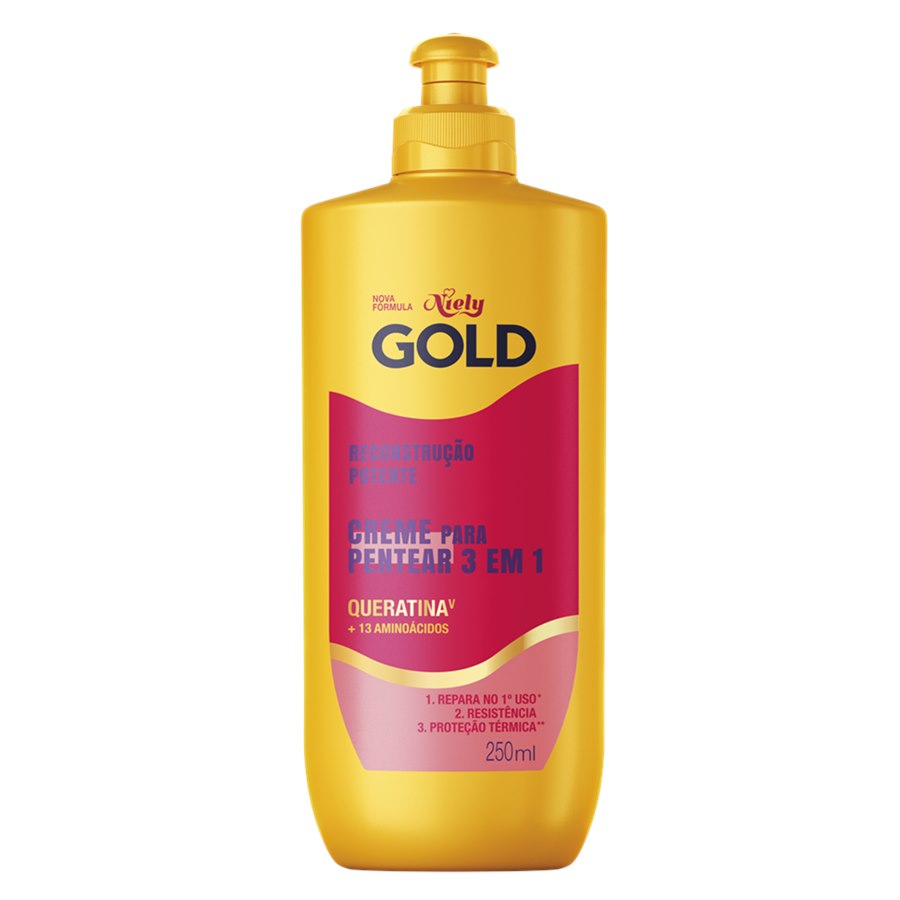 Creme Pentear Niely Gold 250ml