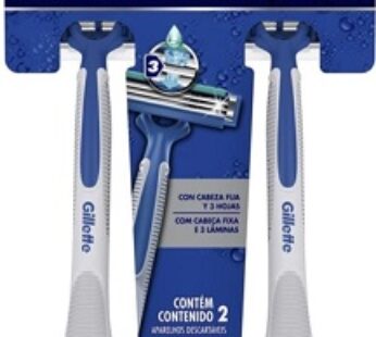 Barbeador Prestobarba 3 Gillette Un