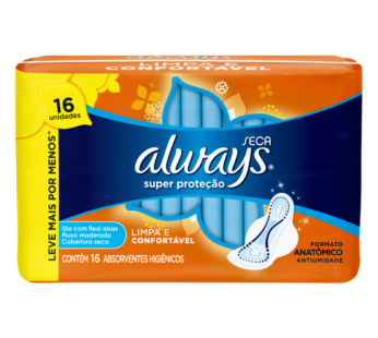 Absorvente Always 16un