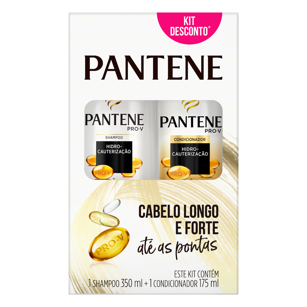 Kit Shampoo 350ml+cond 175ml Pantene