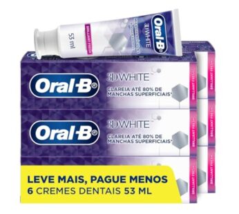 Pack Creme Dental Oral b 3d White 70g