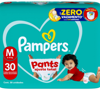 Fralda Descartaveis Pampers m C/30un