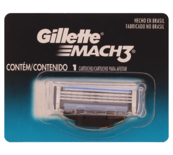 Carga  Mach3  Gillette Cartucho Un
