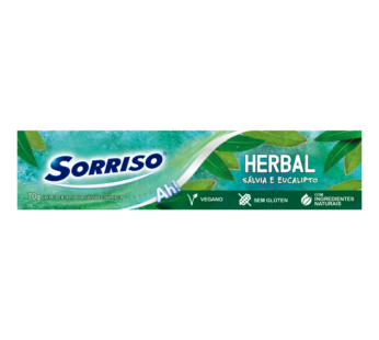 Creme Dental Sorriso Herbal 70g