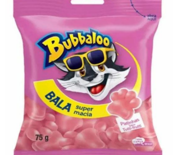 Bala Bubbaloo Patinhas 75g
