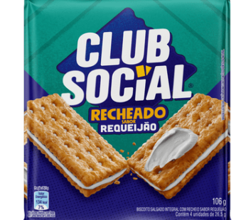Biscoito Recheado Club Social 106g