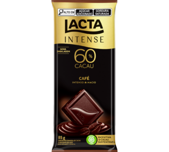 Barra Chocolate Lacta Intense 85g