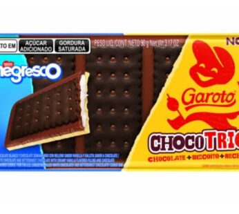 Barra Choc Nestle Trio Negresco 90g