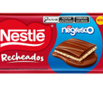Barra Choc Nestle Recheados 90g