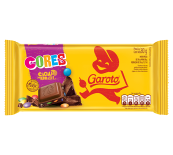 Barra Chocolate Garoto 80g