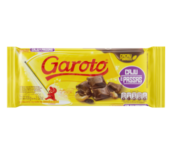 Barra Chocolate Garoto 80g