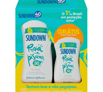 Kit Protetor Solar Sundown Fps50 200g Gts 100g