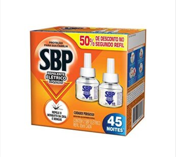 Repelente Ele Sbp C/2 Refil 35ml