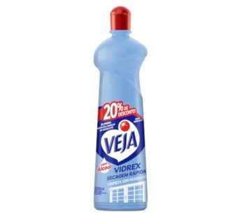 Limpador Vidros Veja Vidrex Lv500ml Pg400ml