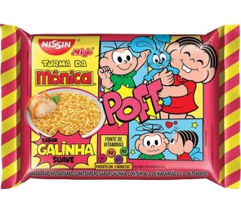 Macarrao Instantaneo Nissin Turma Monica 85g
