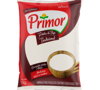 Farinha De Trigo Primor 1kg