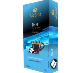 Capsulas Cafe Expresso Sao Braz 52g C/10