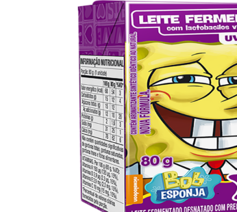 Leite Fermentado Bob Esponja Tp 80g