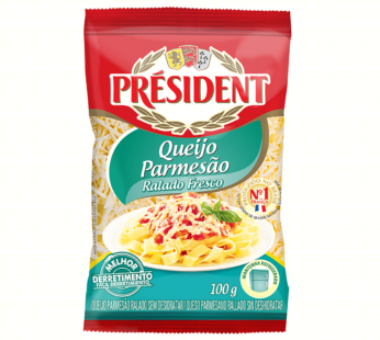 Queijo Parmesao Ralado President 100g