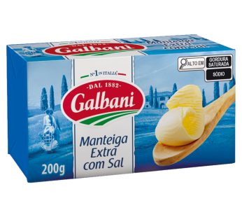 Manteiga Galbani Pt 200g