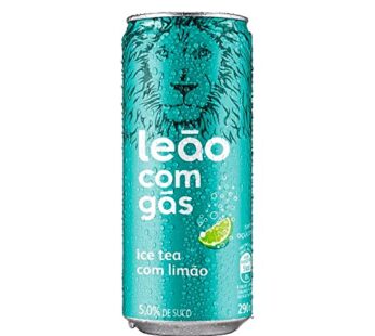 Cha Preto C/Gas Leao Lt 290ml