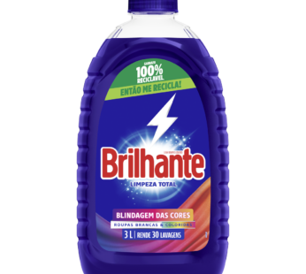 Lava Roupas Liquido Brilhante 3lt