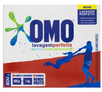 Lava Roupas Po Omo Tp 800g