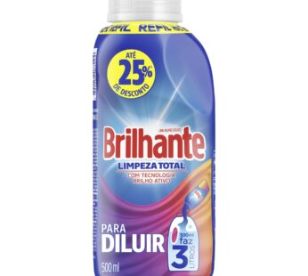 Lava Roupas Liquido Brilhante 500ml