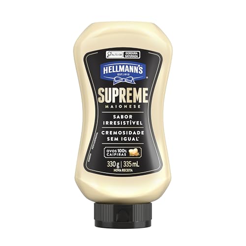 Maionese Hellmanns Squeeze 330g