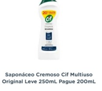 Saponaceo Cremoso Multi Cif 250ml