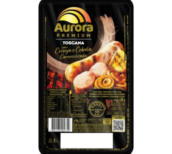 Linguica Toscana Aurora 500g
