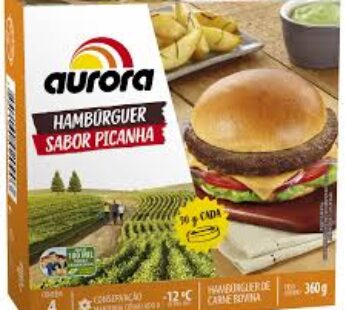 Hamburguer Aurora Picanha 360g