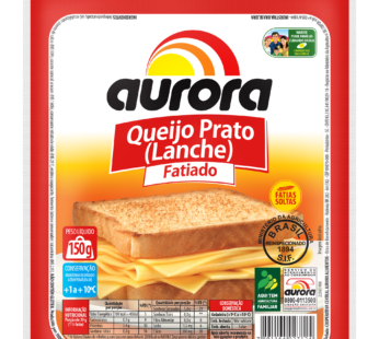 Queijo Prato Aurora 150g