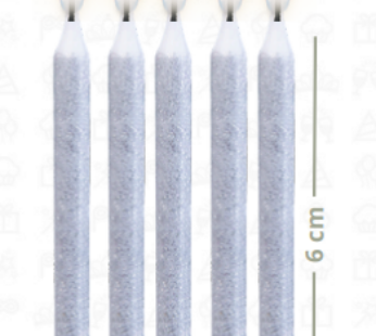 Vela Palito Regina C/8