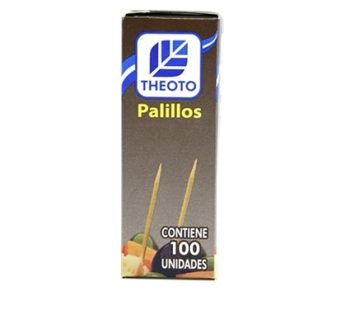 Palito Dente Theoto C/ 100 Un