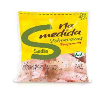 Sobrecoxas Frango Sadia Temp Pct 1kg